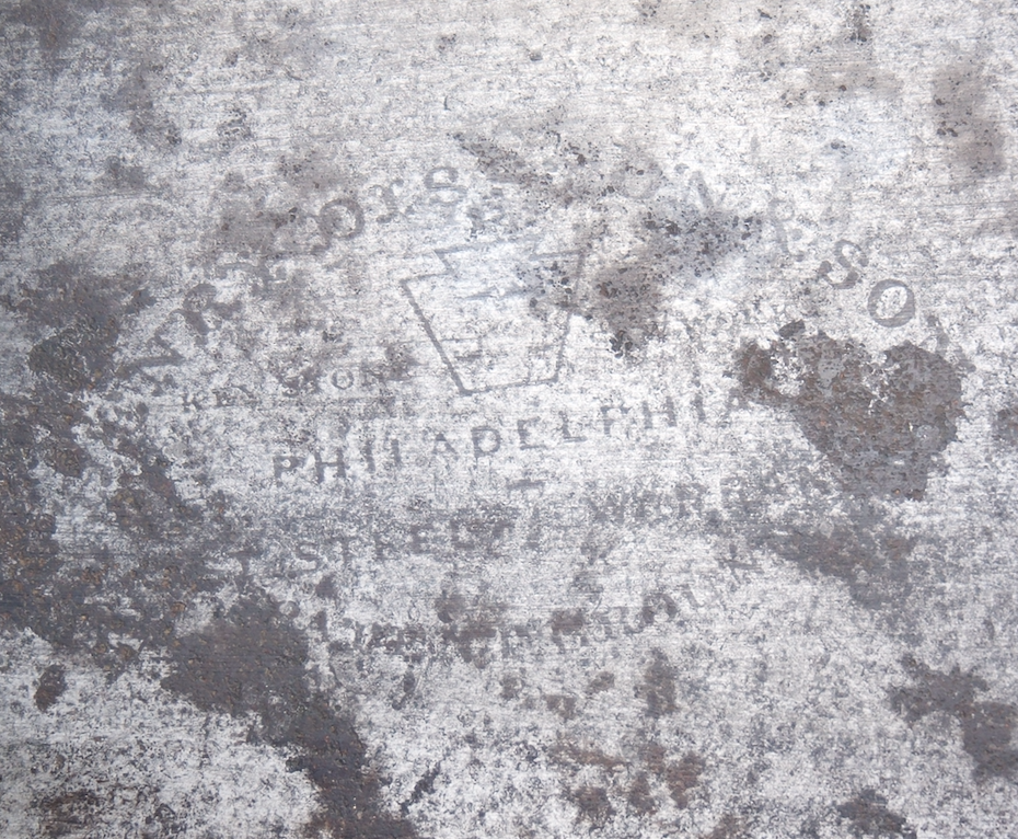 Disston etch
