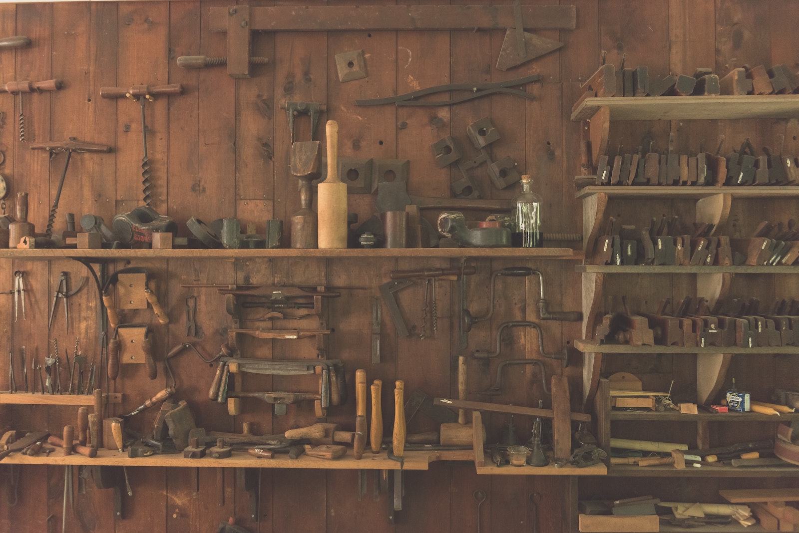 Antique tool workshop